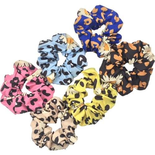 Hair Ties Elastic Hair Bands Elastici Per Capelli Chiffon Scrunchies Accesorios Cabello Goma Pelo Haaraccesoires Fashion 2021