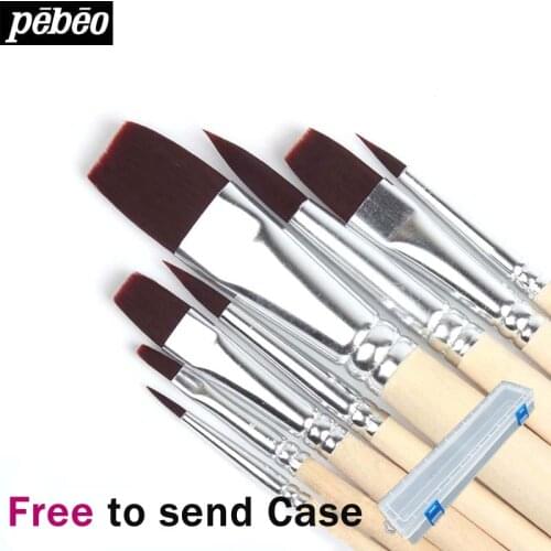 Right Point Paint Brushes