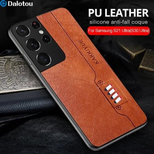 Luxury Leather Texture case For Samsung Galaxy A51 A71 A21S A12 A32 A52 A72 A50 S21 Ultra S20 FE S10 S9 S8 Plus Protection Cover
