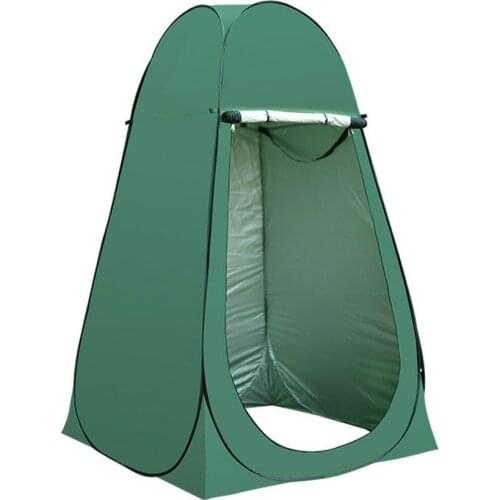 Windproof Quick-Opening Outdoor Bathing Shower Tent Fishing Bathing Mobile Toilet Douche Camping Tent Beach Shower Colored