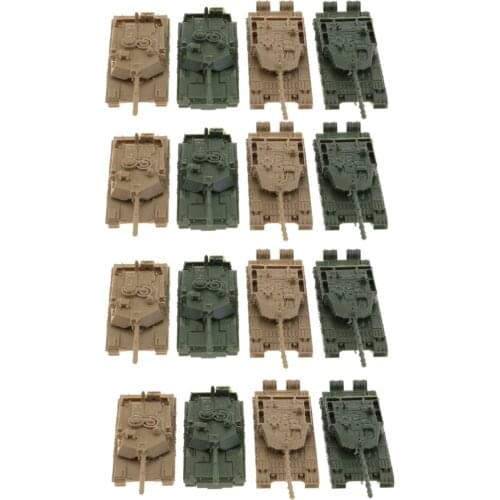 1:144 scale plastic tank models U.S. M1A2 + C.N. ZTZ-99 military tanks toy, 16pcs/set