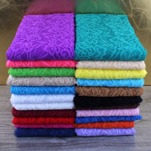 10yards/lot 22 colors 15 cm wide Tulle Wave Lace Trim Lace Ribbon for Ornaments Elastic Lace Stretch for Kids Hair Accessories