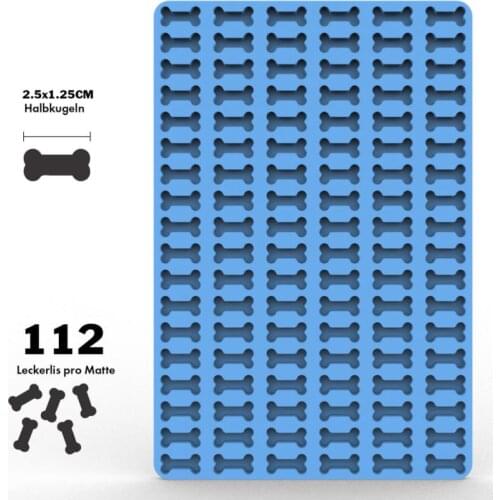 112/150 Hole Mini Silicone Molds For Baking Chocolate Mold Pentagonal Heart Shaped Fish Bone Dog Biscuit Snack Ice Lattice