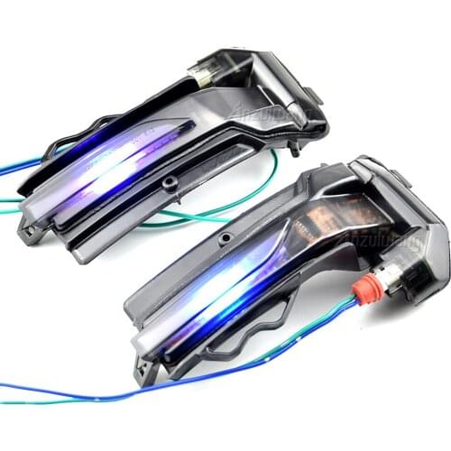 Dynamic Turn Signal Light Car Side Rear View Mirror Indicator Sequential Blinker Lamp For AUDI Q2 2018-2020 Q3 2019-2020