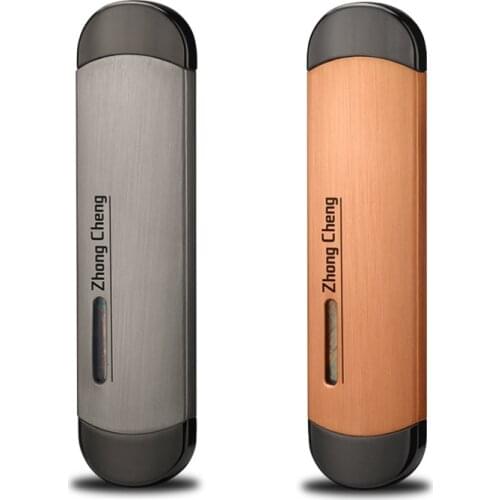 Arc Grinding Wheel Open Flame Lighter Creative Inflatable Lighter Smoking Accessories for Weed Simple Fashion Style Gift for Men