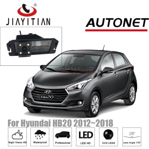 JiaYiTian RearView camera For Hyundai HB20 HB20X 2012~2018 CCD Night Vision Reverse Camera license plate camera backup camera