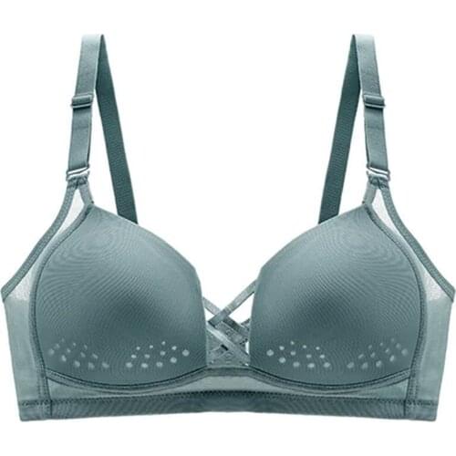 Hot, breathable, comfortable, ultra-thin, underwired, adjustable bra