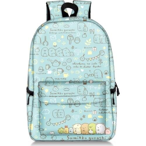 Fashion Girls Print Backpack New Cartoon School Bag Letter Printing Backpacks Student Laptop Bag For Boys Daypack C14