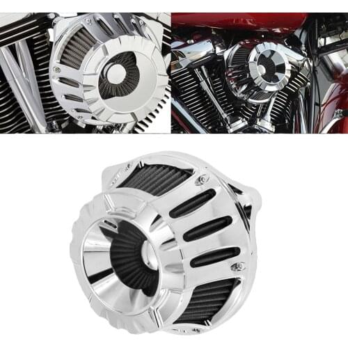 Motorcycle chrome Air Filter CNC Air Cleaner For Harley Sportster XL883 Softail Heritage Touring Big Twin Cam Road Glide Dyna