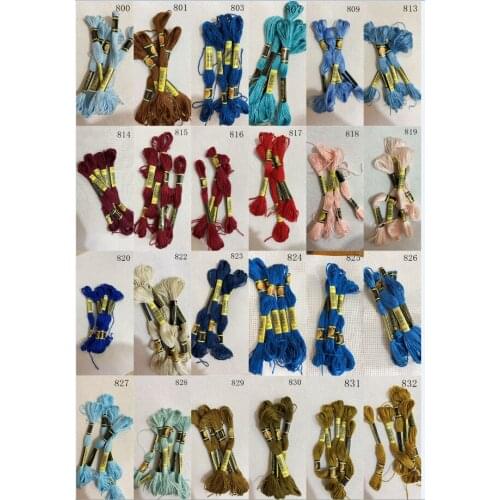 CXC Threads Two labels rose to me 10 pieces cross stitch threads cross stitch embroidery thread Custom threads colors 09 n