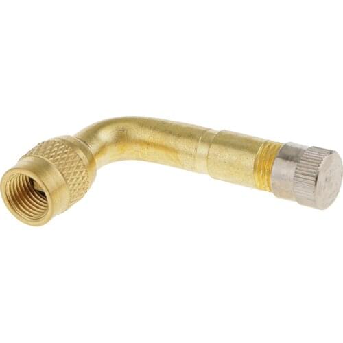 NEW Tyre Valve Extension 90 Degree Adaptor Motorcycle Car Tire Stem Extender