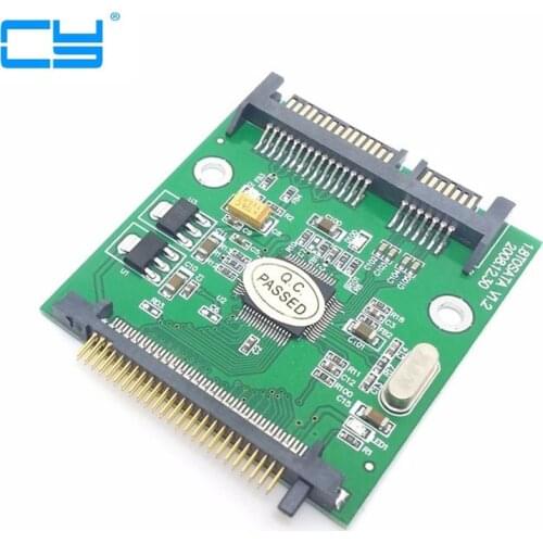 SATA 22 Pin to 50pin 1.8 Inch IDE Hard Drive SSD Adapter Convertor Card PCBA ide to sata ide adapter card sata to ide