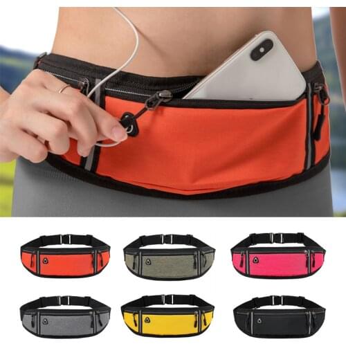 Professional Running Waist Bag Sports Belt Pouch Mobile Phone Case Men Women Hidden Pouch SportsBags Running Belt Waist Pack