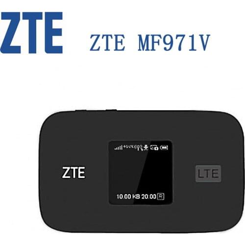 Unlock ZTE MF971V 300Mbps 4G+ LTE Cat6 Mobile WiFi Hotspot Router