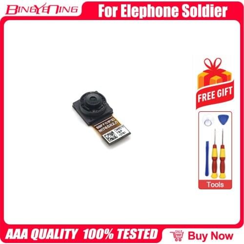 BingYeNing High Quality New Original Elephone A6 Mini front camera repair parts replacement for Elephone Soldier Smart phone