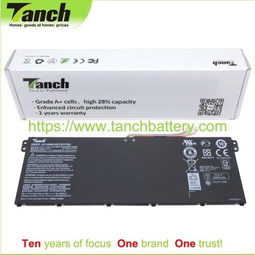 Tanch Laptop Battery for ACER KT.00403.040 Aspire ES1-311 5 A515-51 PH315-51 A715-72G Helios 300 G3 E3-111 15.2V