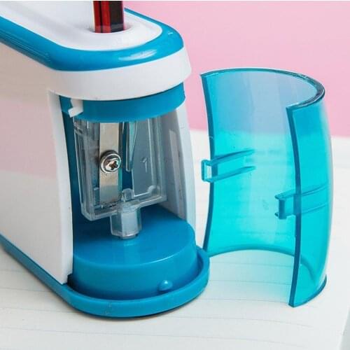 Pencil Sharpeners Portable Electric Automatic Pencil Sharpener Students Home School Office Stationery Office School Supplies