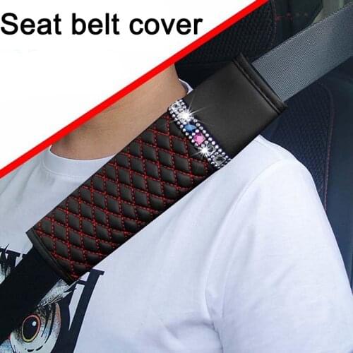 1pc Car Seat Belt Cover Universal Auto Seat Belt Covers Warm Plush Shoulder Cushion Protector Safety Belts Protection