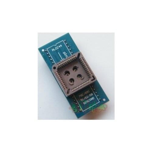 10Pcs PLCC44 Seat PLCC44 to DIP40 Conversion Seat 51 Single Chip Microcomputer PLCC44 Seat