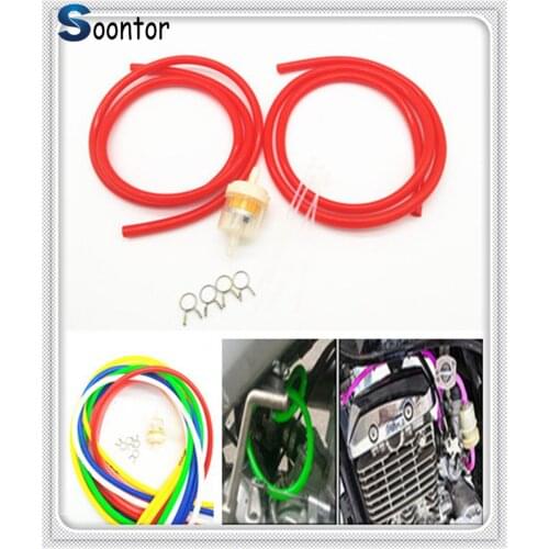 2M Motorcycle Fuel Hose Oil Tube Filter Pipeline Rubber for SUZUKI GSR600 GSR750 GSXS750 GSXR1000 GSXR600 GSXR1000