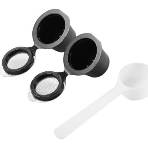 2 PCS Gold/ Chrome Refillable Dolce Gusto coffee Capsule nescafe dolce gusto reusable capsule dolce gusto capsules dolce gusto