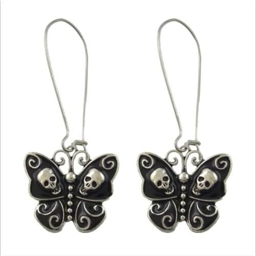 2018 European and American New Personality Earrings Fashion Domineering Butterfly Stud Earrings Earrings