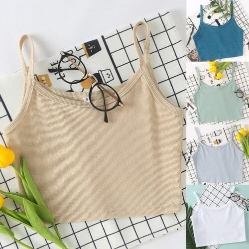 2XL Women Knitted Crop Tops Summer Sexy Sleeveless T Shirt Casual Basic Tops Off Shoulder Ribbed Tank Top Outfits Plus Size