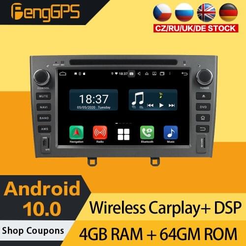 Car GPS Navigation For Peugeot 408 2007-2010 IPS Touchscreen Multimedia Headunit Car Radio Bluetooth