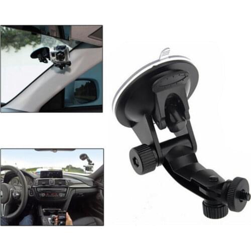 Driving recorder bracket with screw on-board suction cup mobile phone camera monitoring bracket