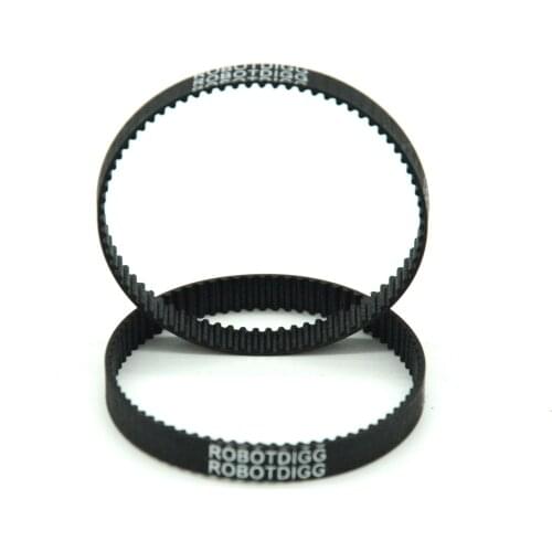 2GT Endless Timing Belt, 214mm Length, 107 Teeth, 9mm Width, 214-2GT-9