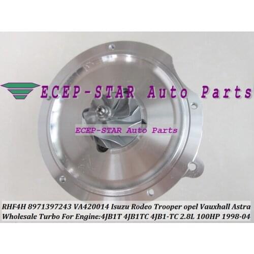 Free Ship Turbo CHRA Cartridge Core RHF5 VIBR 8971397243 Turbocharger For ISUZU Rodeo Trooper VAUXHALL Astra 98- 4JB1 4JB1T 2.8L
