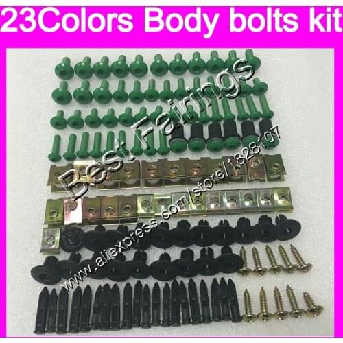 Fairing bolts full screw kit For KAWASAKI Bodys 650R ER-6F 12 13 14 ER 6F 12 13 14 ER6F 2012 2013 2014 Complete Body screws Nuts
