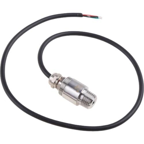 DC 5V 1/4 NPT Pressure Transducer Transmitter Sensor Stainless Steel Oil Air Water 10/20/30 Bar