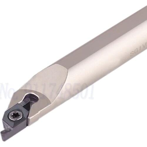 SGIVFR10K11 External Slotting Turning Tool Holder SGIVFR12M SGIVFR20Q16 Spring Steel Grooving Turning Tool CNC Lathe Tool Arbor