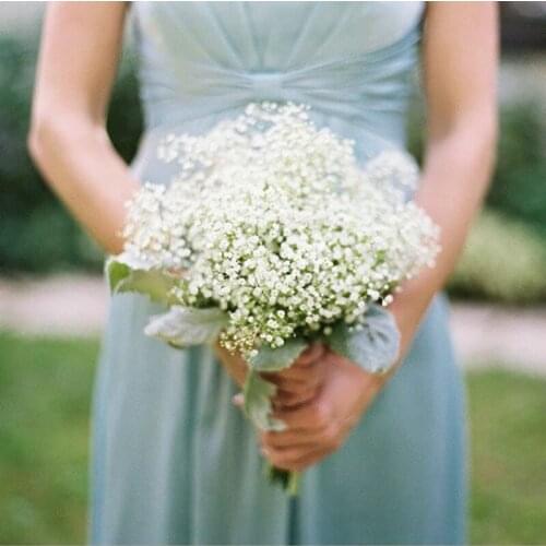 Gypsophila Artificial Flowers 60cm Babies Breath White Branch Plastic Gypsophila for Wedding Home Decoration Floral Bouquets