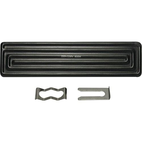 Infrared bottom ceramic heating plate upper heater top head 240x60mm 600W for BGA rework station machine soldering machine