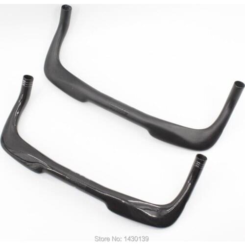 New Road bike carbon rest handlebar TT style triathlon Fixed Gear Time trial carbon bicycle handlebar 31.8*400-460mm Free Ship
