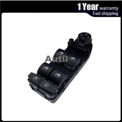 Window control Switch Electric lifter Master Regulator Outside Mirror Button For BMW e60 e61 5serie 520d 525 535 550 61319122113