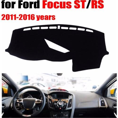 Car dashboard covers mat for Ford Focus ST / RS 2011-2016 Left hand drive dashmat pad dash cover auto dashboard accessories