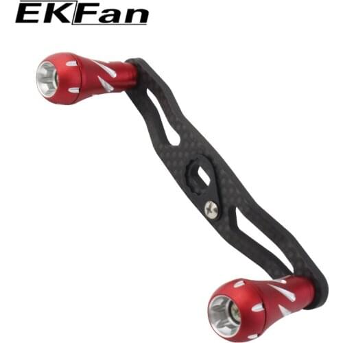 EKFan New Design 105mm Length 8*5mm Hole Fishing Handle For Bait Casting & Water-drop Drum-wheel Fishing Reel