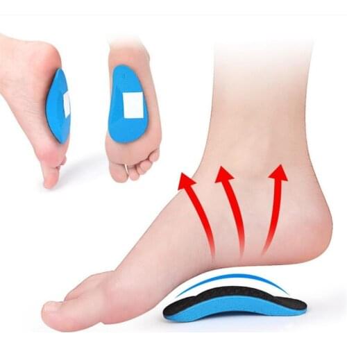 Foot Care Insoles Orthopedic Insoles Correcting Flat Feet Support Soles Feet Care Inner Outer Eight-shaped Sports Pads Foot Pads