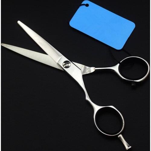Upscale Japan 440c steel 5.5 inch Left hand hair scissors thinning shears haircut cutting barber makas hairdressing scissors set