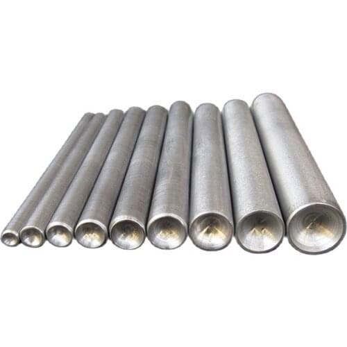 Mushroom Rivets Install tools Puncher Punk Shoes Bags Belts Garment Leather Craft Round Rivets Punch Sewing Tools Accessories