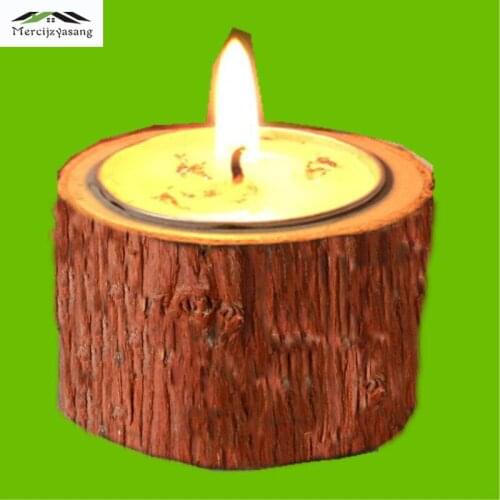 10Pcs/Lot Nordic Candle Holder Table Wood Candlestick Geometric Romantic Candle Holders for Wedding/Dinner Decoration GZT121