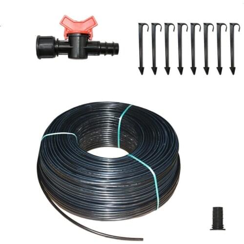 16mm 20mm PE Tube Greenhouse irrigation pipe 5/8" 3/4" PE Hose Agricultural orchard Drip Irrigation Tubing 15M 20M