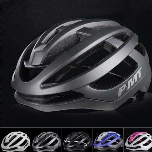 2021 PMT New Ultralight Breathable Cycling helmet Integrally-molded Racing bicycle helmets MTB mountain Road Bike safety helmet