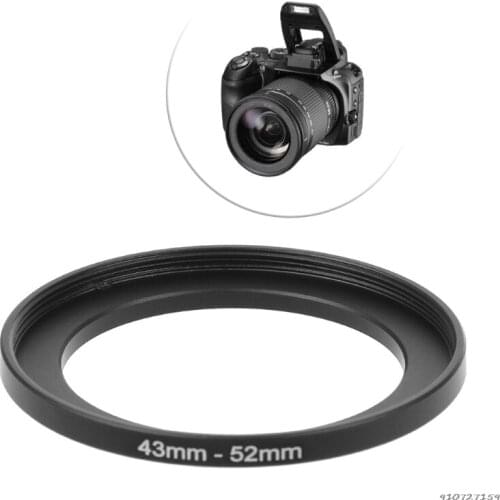 43mm To 52mm Metal Step Up Rings Lens Adapter Filter Camera Tool Accessories New wholesales