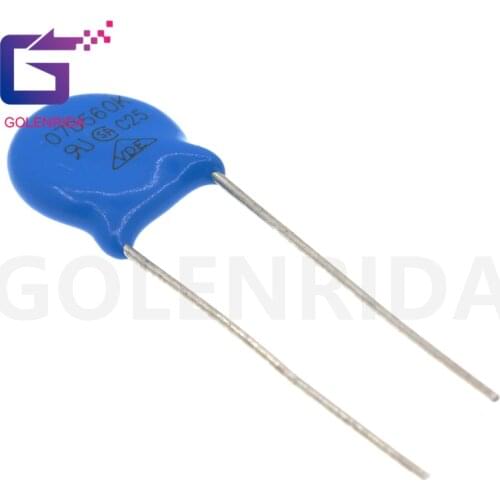 50pcs varistor 07D560K 56V piezoresistor 7D560K 07D560