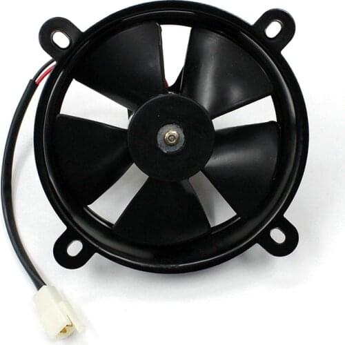 6 Inch Radiator Cooling Fan High Performance 12V Slim Thermo Electric Cooling Fan For 150c 200cc Quad Dirt Bike ATV Buggy