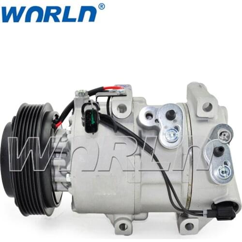 AUTO AC car air conditioner COMPRESSOR for Kia sportage R Rio Splash Guards Hyundai Tucson 2010 2012 12V 977012S500 1WF46 AC000